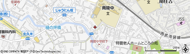 埼玉県所沢市久米1428周辺の地図