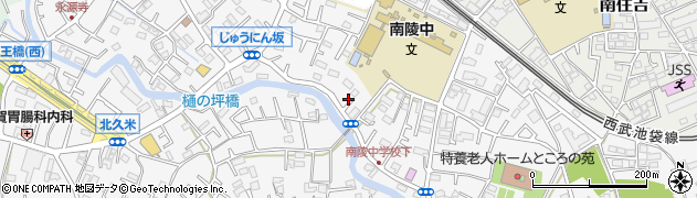 埼玉県所沢市久米1426周辺の地図