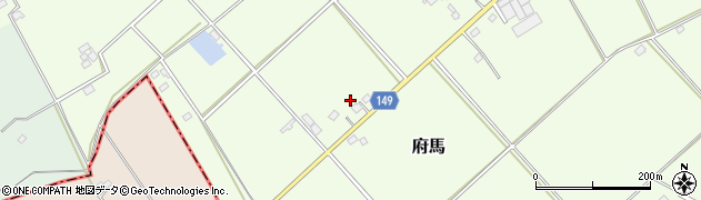 千葉県香取市府馬4137周辺の地図