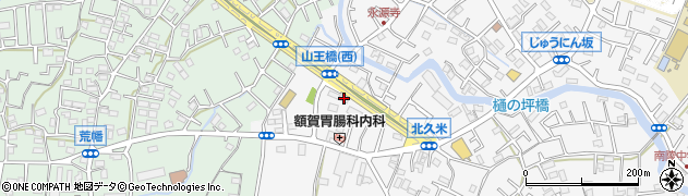 埼玉県所沢市久米2200周辺の地図