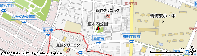 東京都青梅市新町3丁目36周辺の地図