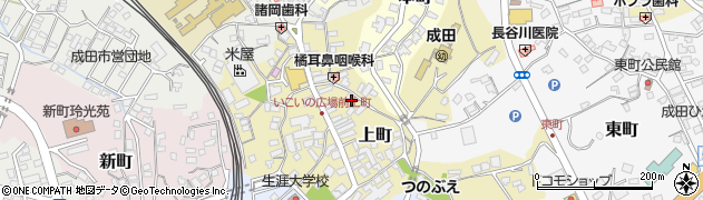 ラムール・トゥジュール成田店周辺の地図