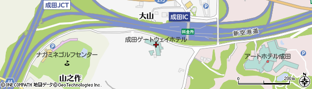 成田ゲートウェイホテル周辺の地図