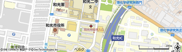 埼玉県和光市西大和団地5-1周辺の地図