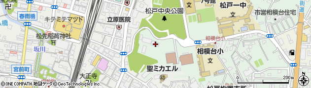 千葉県松戸市岩瀬473周辺の地図