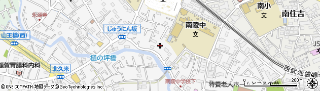 埼玉県所沢市久米1423周辺の地図