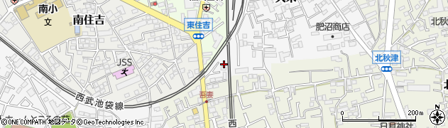 埼玉県所沢市久米483周辺の地図