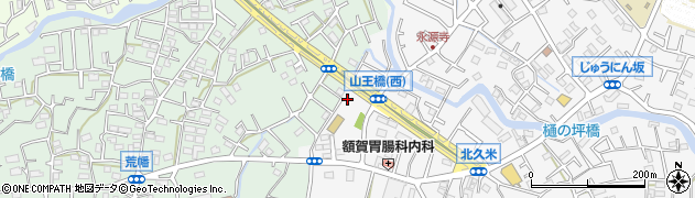 埼玉県所沢市久米2215周辺の地図