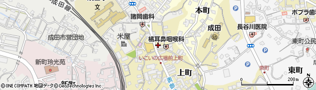 ひの屋化粧品店周辺の地図