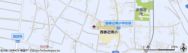 長野県伊那市西春近諏訪形7379周辺の地図