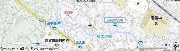 埼玉県所沢市久米1401周辺の地図