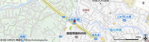 埼玉県所沢市久米2204周辺の地図