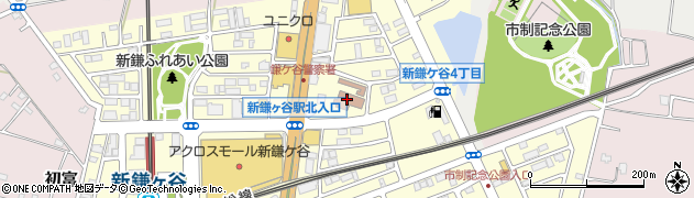 鎌ケ谷警察署周辺の地図