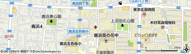 朝日新聞　サービスアンカーＡＳＡ西新井江北周辺の地図