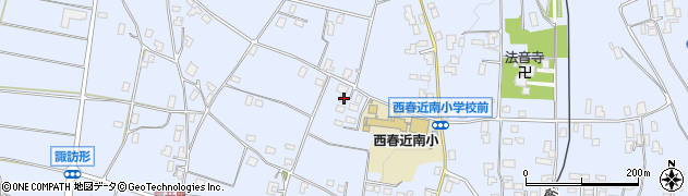 長野県伊那市西春近諏訪形7378周辺の地図