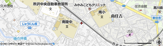 埼玉県所沢市久米793周辺の地図