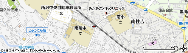 埼玉県所沢市久米1501周辺の地図