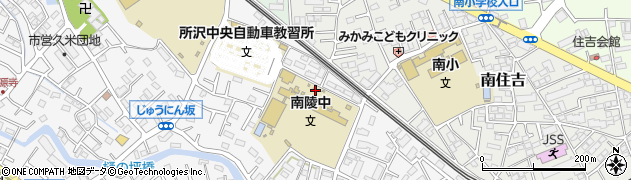 埼玉県所沢市久米1497周辺の地図
