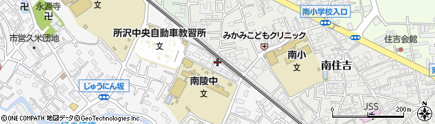 埼玉県所沢市久米1500周辺の地図