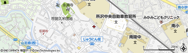 埼玉県所沢市久米1279周辺の地図