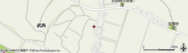 千葉県印西市武西900周辺の地図