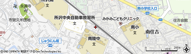 埼玉県所沢市久米1495周辺の地図
