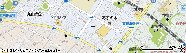 埼玉県和光市丸山台3丁目14周辺の地図