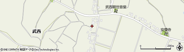 千葉県印西市武西908周辺の地図