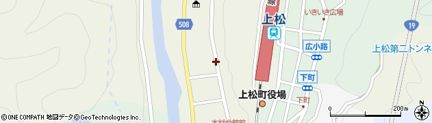 長野県木曽郡上松町正島町周辺の地図