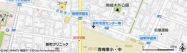 東京都青梅市新町3丁目70周辺の地図