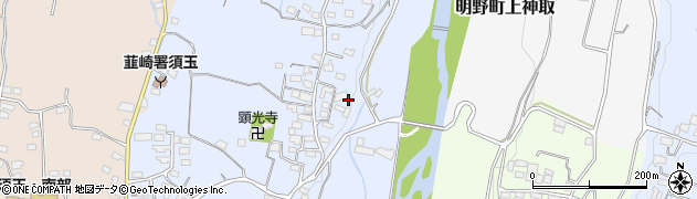 山梨県北杜市須玉町藤田1451周辺の地図