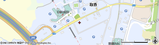 日産レンタカー成田空港店周辺の地図
