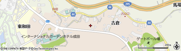 千葉県成田市吉倉220周辺の地図
