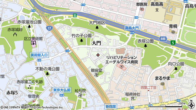 〒175-0085 東京都板橋区大門の地図