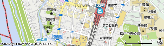 ドクターストレッチ　松戸店周辺の地図