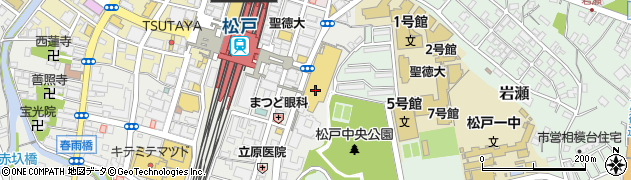 しゃぶしゃぶ牛太 松戸店周辺の地図