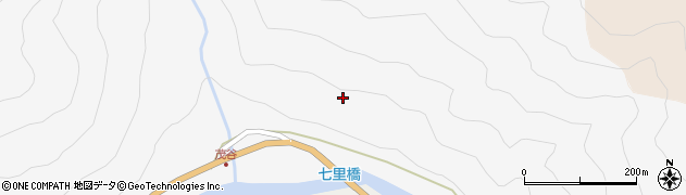 岐阜県下呂市三原周辺の地図