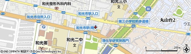 埼玉県和光市本町19周辺の地図