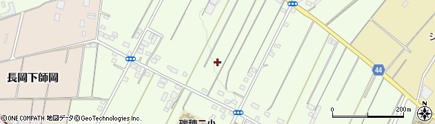 東京都瑞穂町（西多摩郡）長岡長谷部周辺の地図