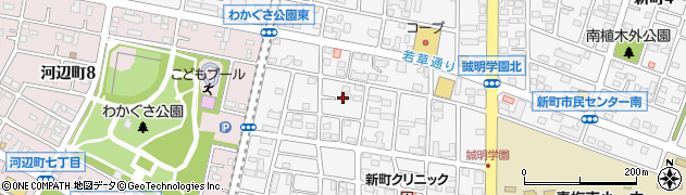 東京都青梅市新町3丁目62周辺の地図