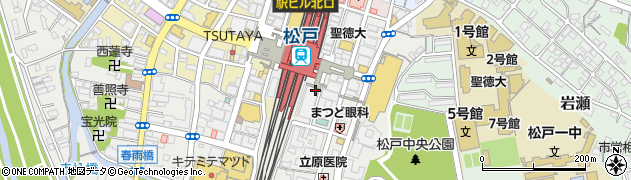 スリムビューティハウス松戸店周辺の地図