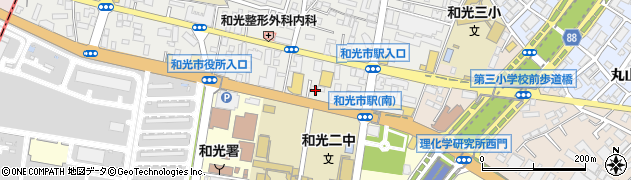 埼玉県和光市本町20-15周辺の地図