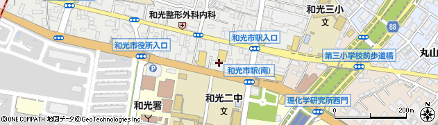 埼玉県和光市本町20-13周辺の地図