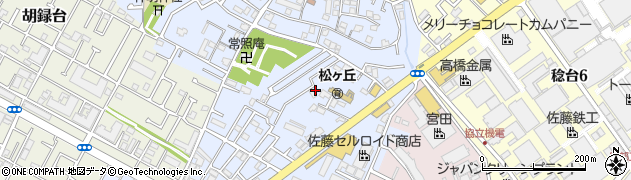 千葉県松戸市松戸新田550周辺の地図