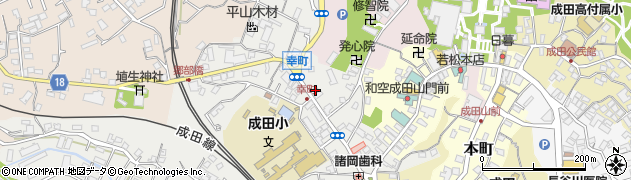 柳本経師店周辺の地図