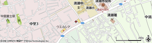 ＪＡ東京みらい清瀬周辺の地図