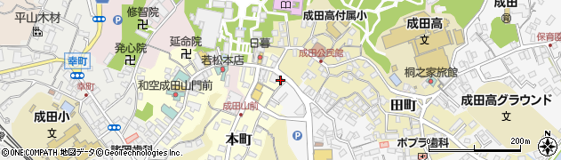 胡桃下茶寮周辺の地図