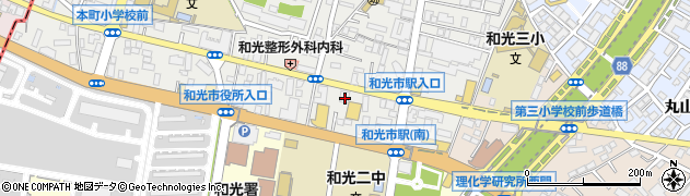 埼玉県和光市本町20-30周辺の地図