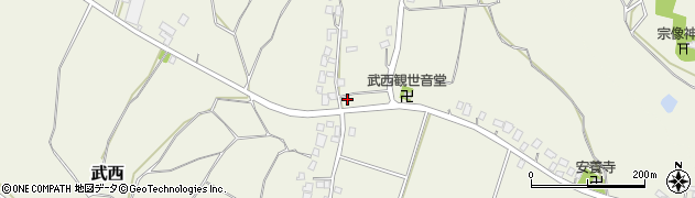 千葉県印西市武西354周辺の地図