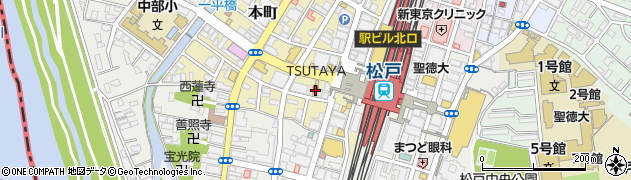 株式会社ミニミニ城東　松戸店周辺の地図